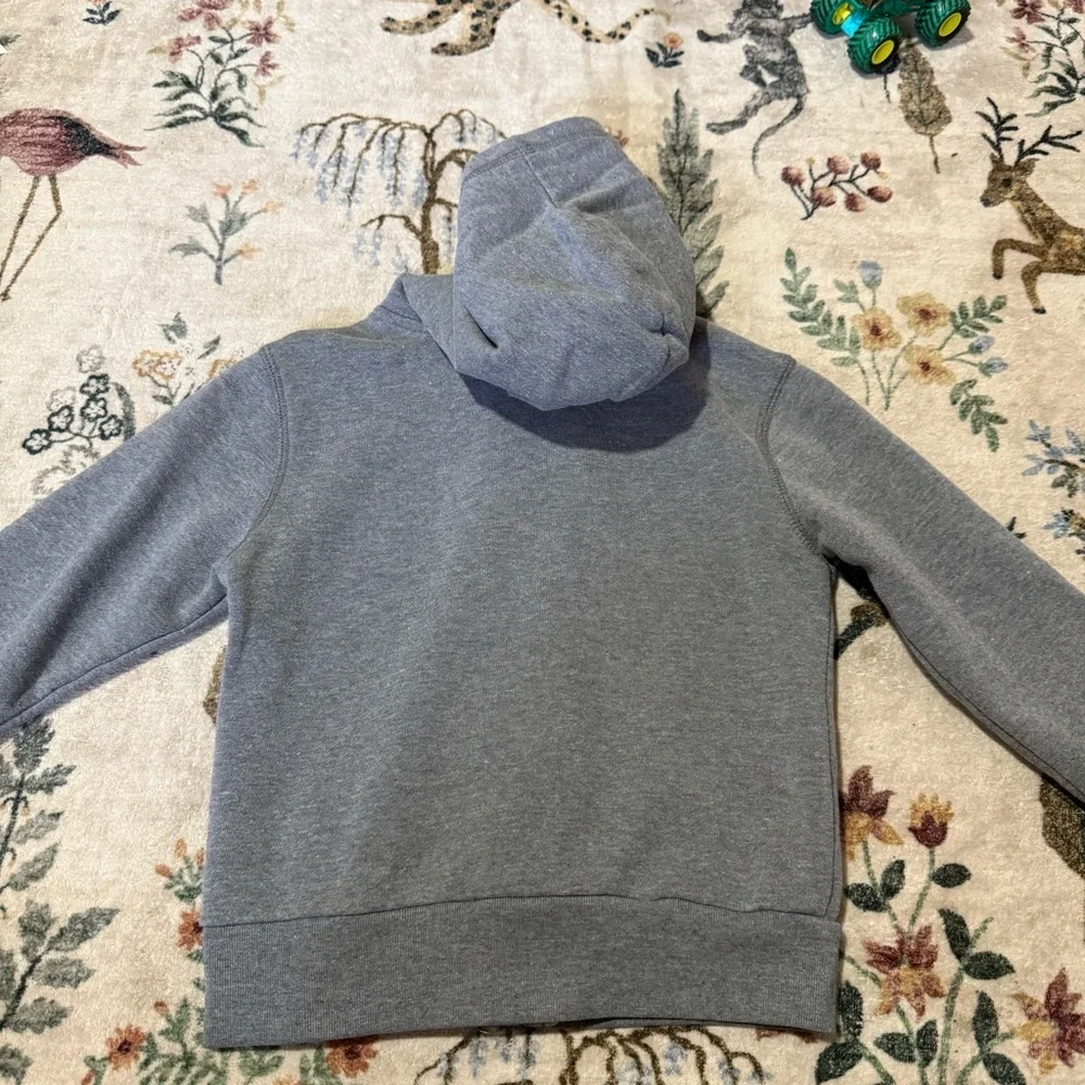 GAP Kids Gray Hoodie with Red Accents size 4